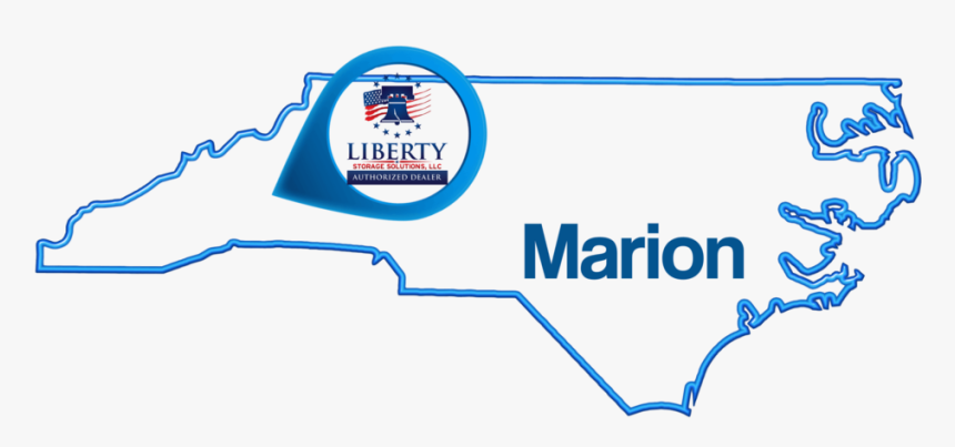 Marion Map2 - Charlotte Map Logo Png, Transparent Png