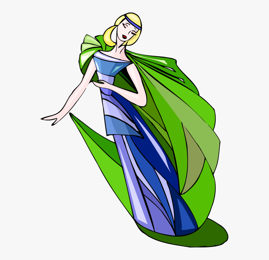 Dancer Cartoon Character Dress - Dance, HD Png Download