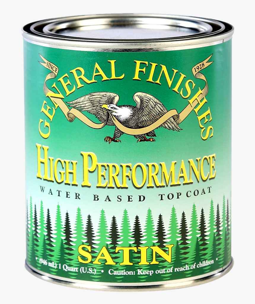 Gf Flat High Performance Topcoat Quart - General Finishes High Performance Top Coat, HD Png Download