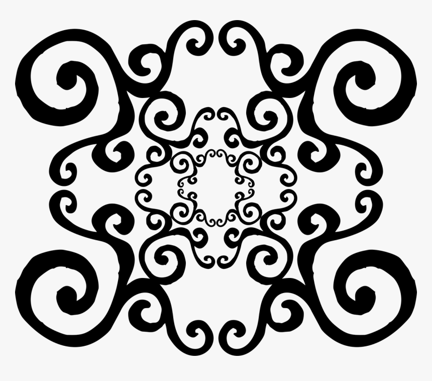 Arabesco Gotico Png, Transparent Png