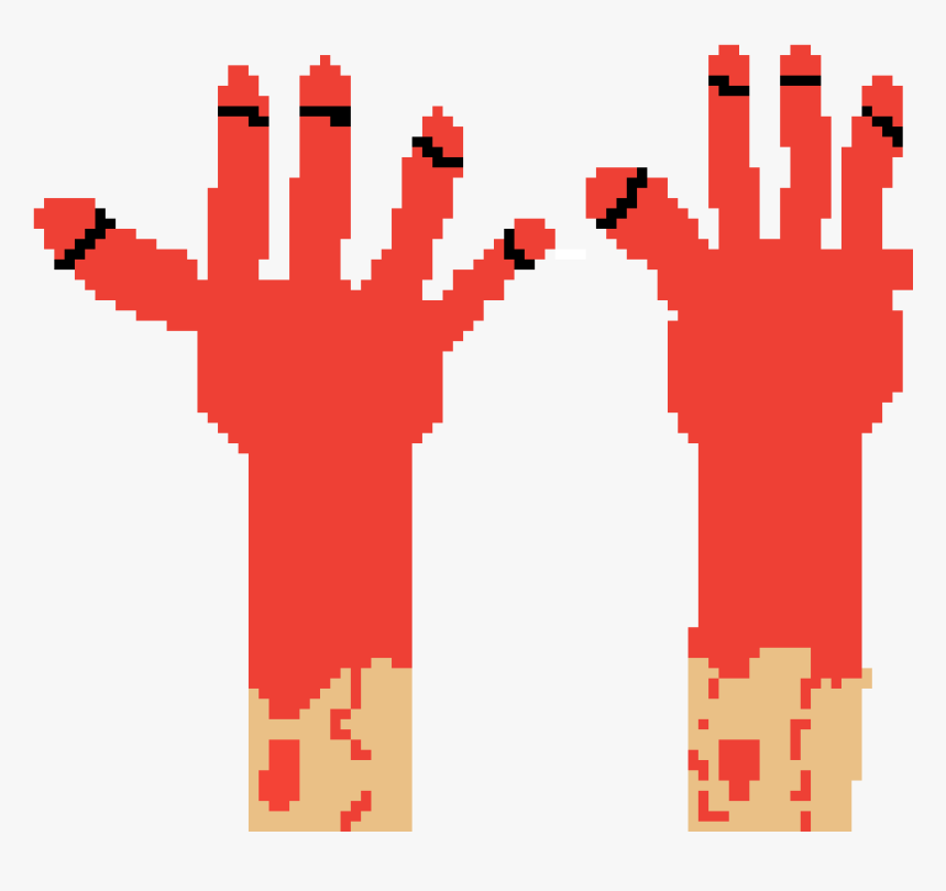 Transparent Bloody Hands Png, Png Download