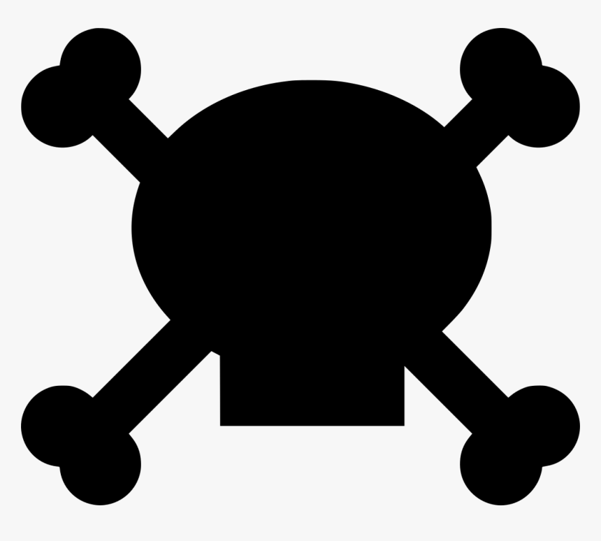 Skull And Crossbone On Car, HD Png Download