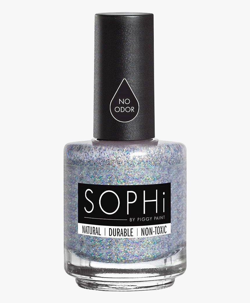 Nail Polish Bottle Png Image - Sparkly Nail Polish Bottle, Transparent Png