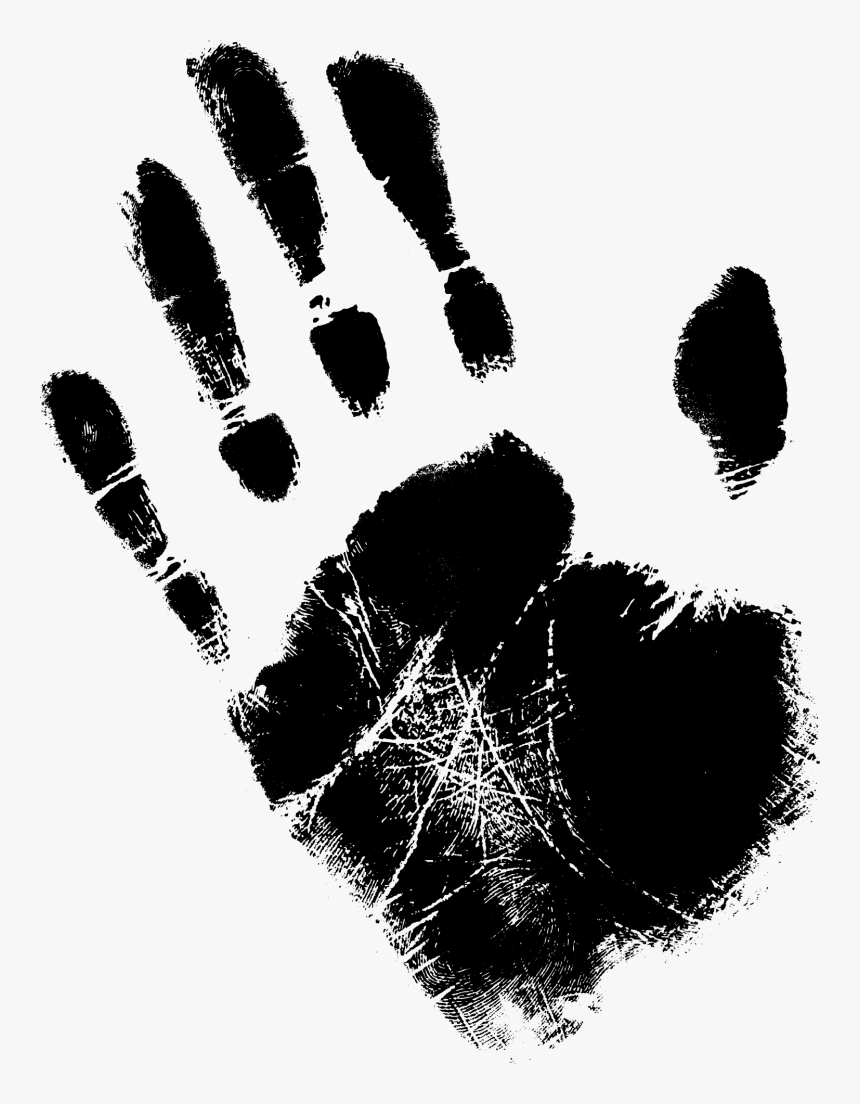 Handprint2 Hand Print Png, Transparent Png , Transparent Png Image