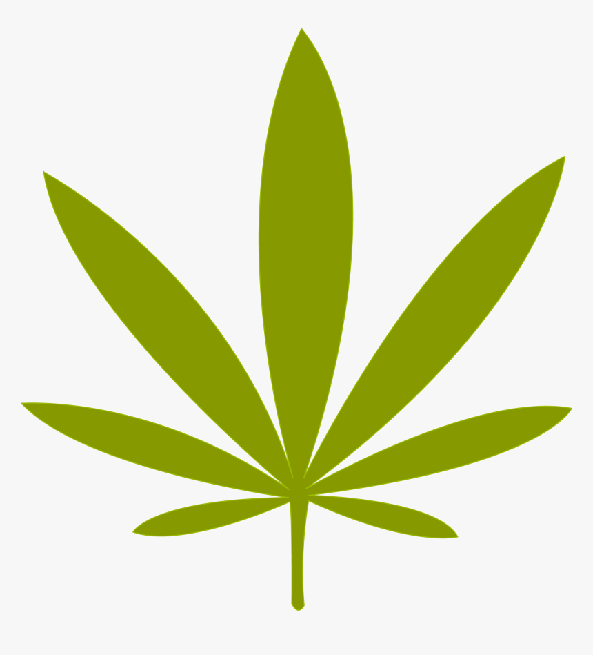 Weed Leaf Png File Simple Marijuana Leaf - Cannabis Legal Png, Transparent Png