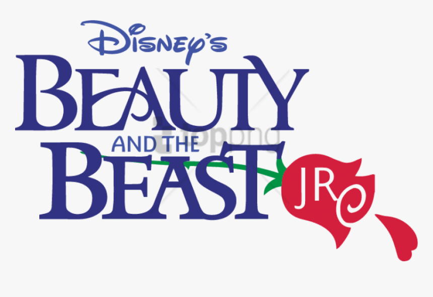 Disney Beauty And The Beast Jr Logo, HD Png Download