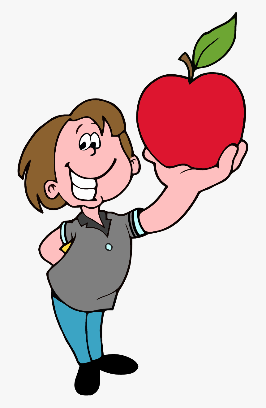 School Boy Apple Png Clipart - Simple Short Rhyme Poems, Transparent Png