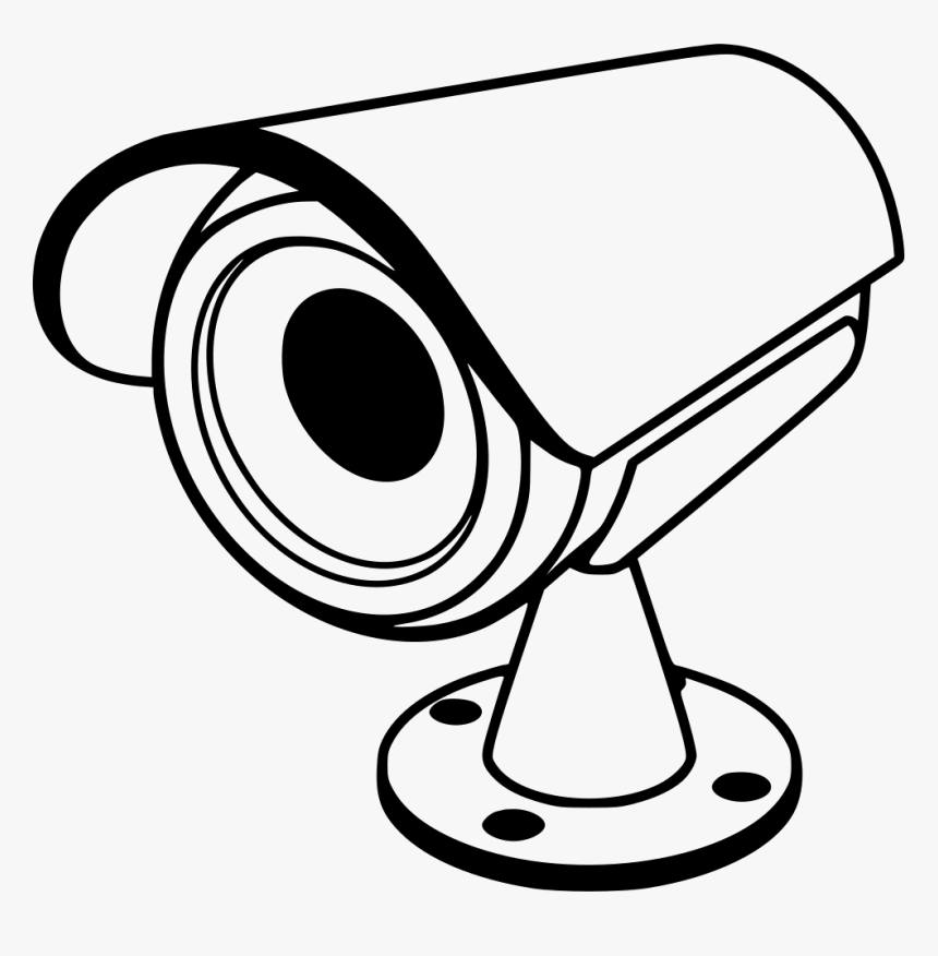 Cctv Camera Vector Png, Transparent Png