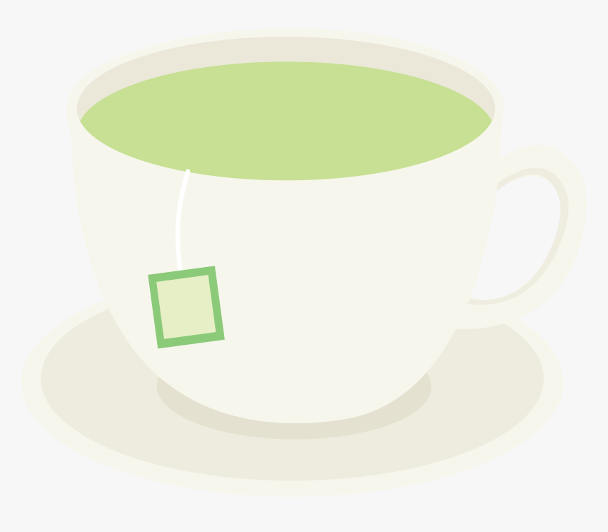 Cup Of Healthy Green Tea - Latte Clipart, HD Png Download