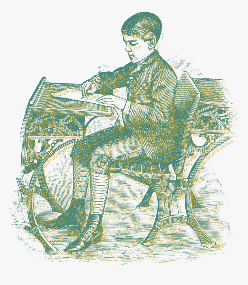 Boy At School - Cahil Hoca, HD Png Download