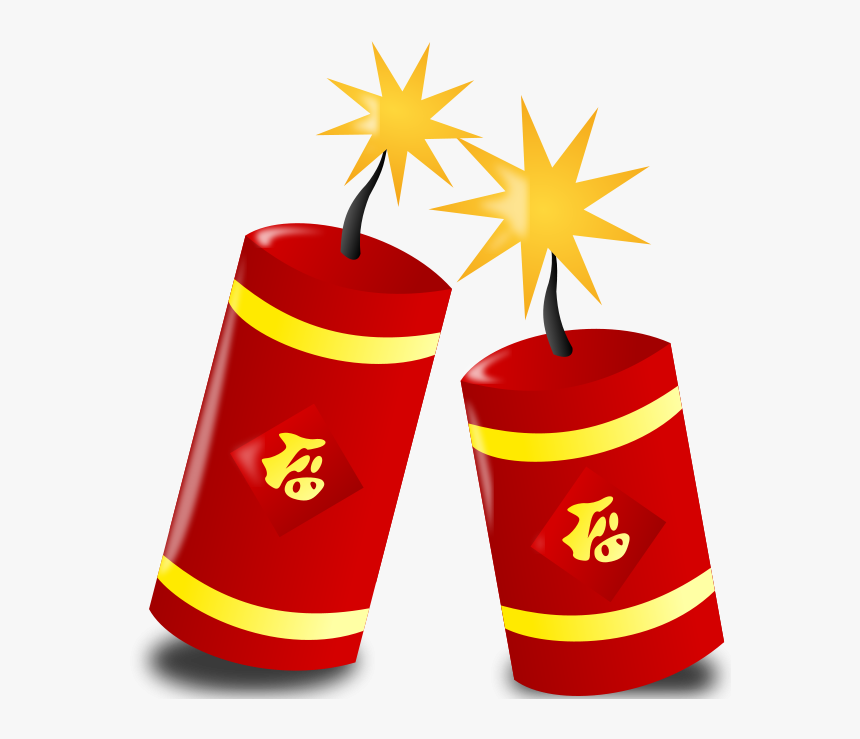 Transparent Happy New Year Banner Png - Clip Art Of Crackers, Png Download