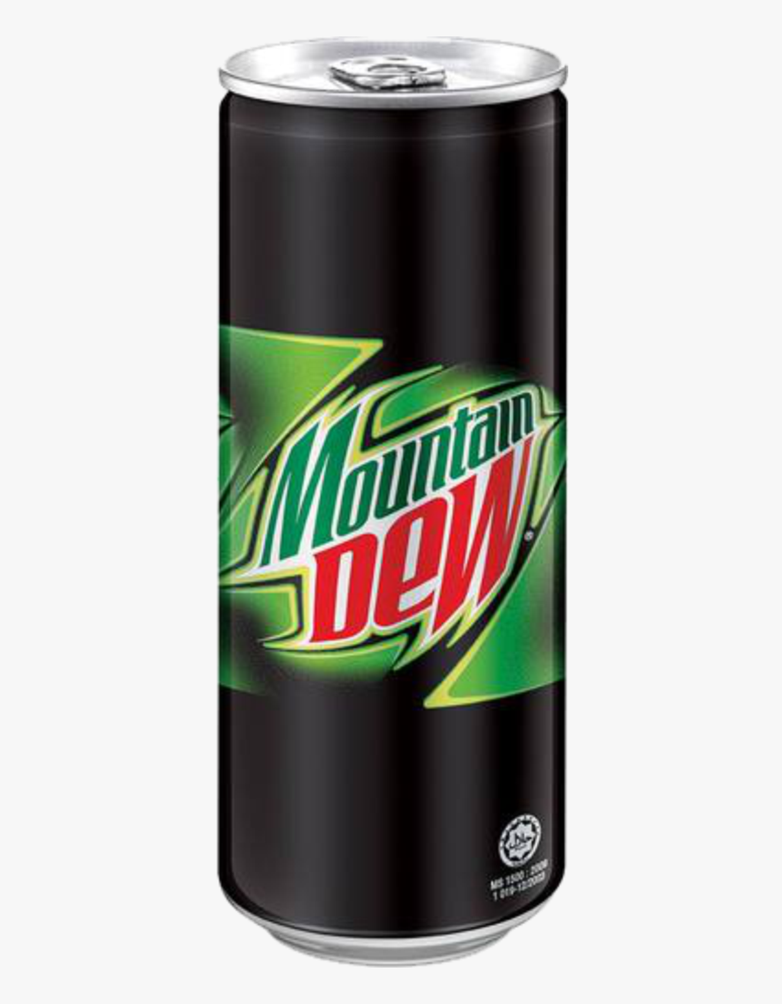 Mountain Dew Slim Can - Mountain Dew Drink Logo, HD Png Download