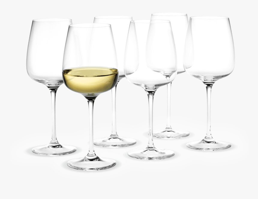 Holmegaard Bouquet White Wine Glass 41cl 6pcs - Holmegård Glass, HD Png Download