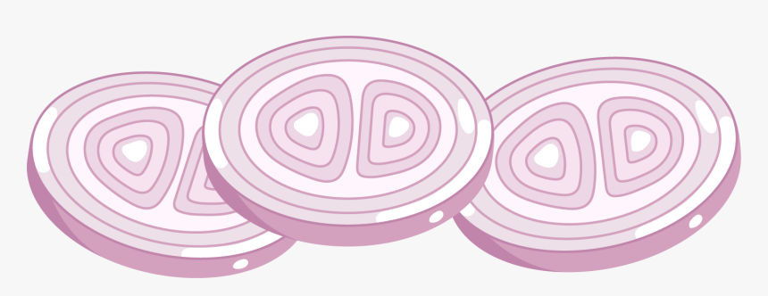 Transparent Onion Slice Clipart - Illustration, HD Png Download