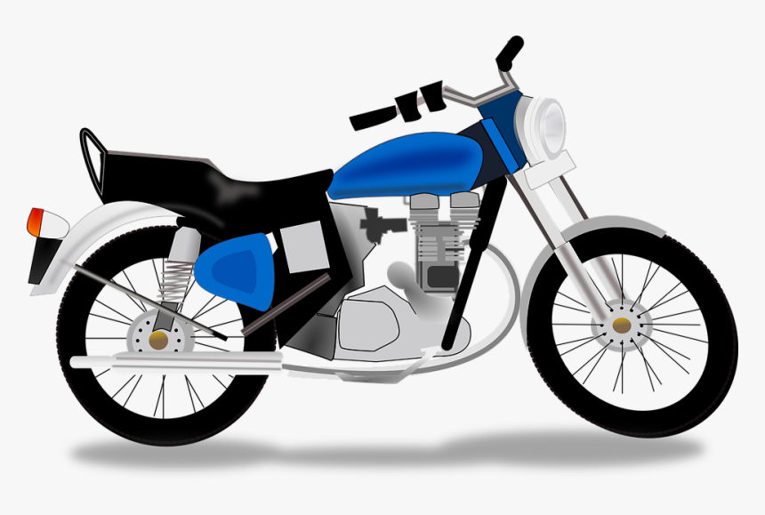 Sepeda Motor, Sepeda, Transportasi, Kendaraan, Roda - Motorcycle Clipart, HD Png Download