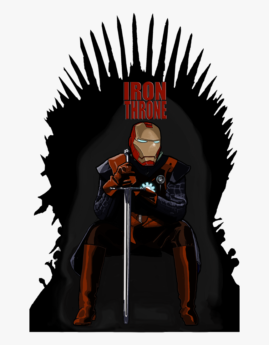 Game Of Thrones Chair Png Picture - House Stark Iron Man, Transparent Png