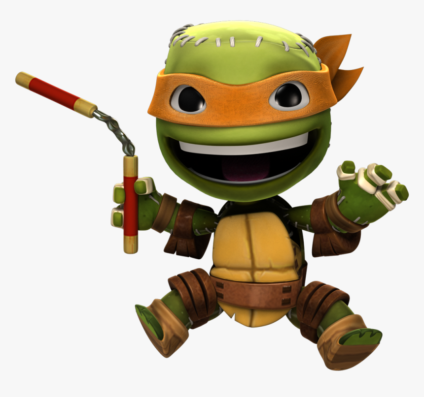 Little Big Planet Ninja Turtles, HD Png Download