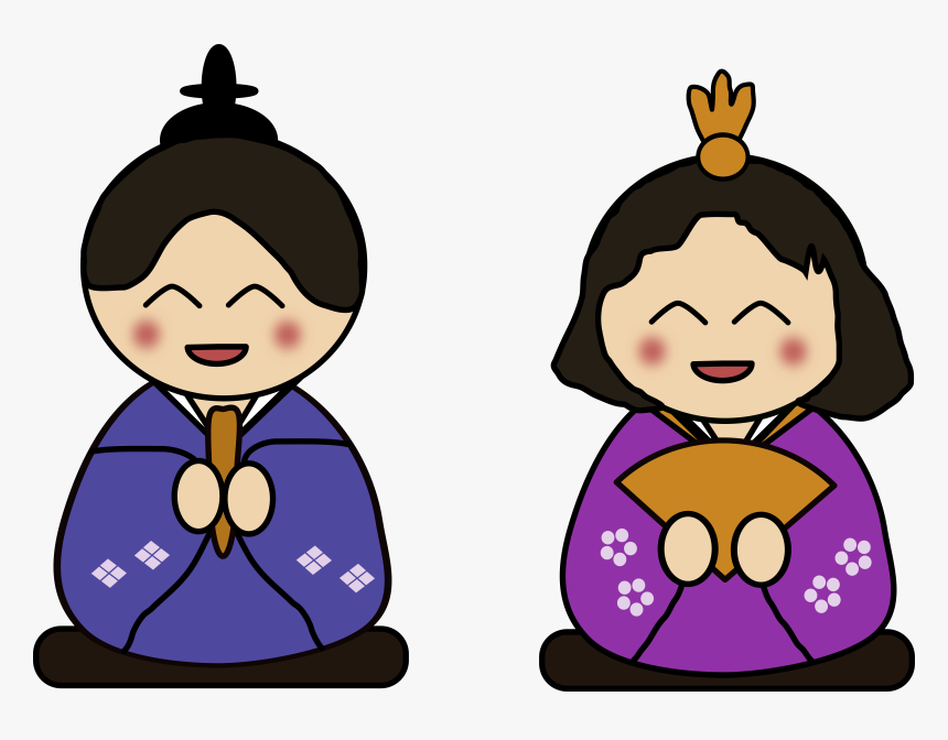 Free Japanese Clip Art - Hina Matsuri Clip Art, HD Png Download