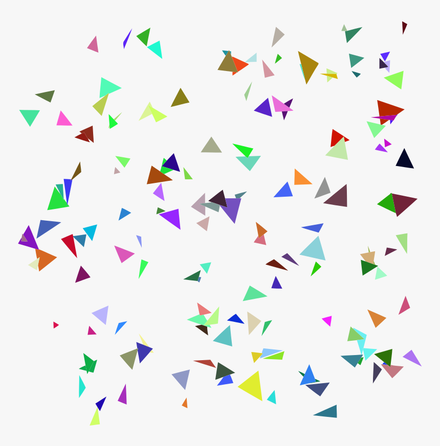 Clip Art New Year Confetti Clipart - Confetti Clipart, HD Png Download