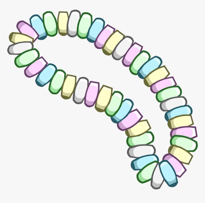Transparent Jewelry Icon Png - Candy Necklace Clipart, Png Download