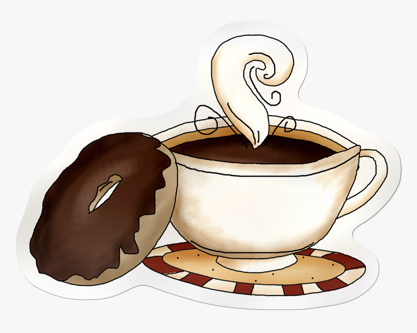 Coffee And Donuts Quotes, HD Png Download