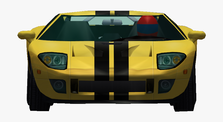Speed Dreams Supercar Front - Sports Car, HD Png Download