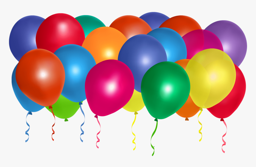 Globos Vistosos - Free Image Of Balloons, HD Png Download