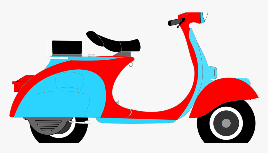 Scooter Clipart, HD Png Download