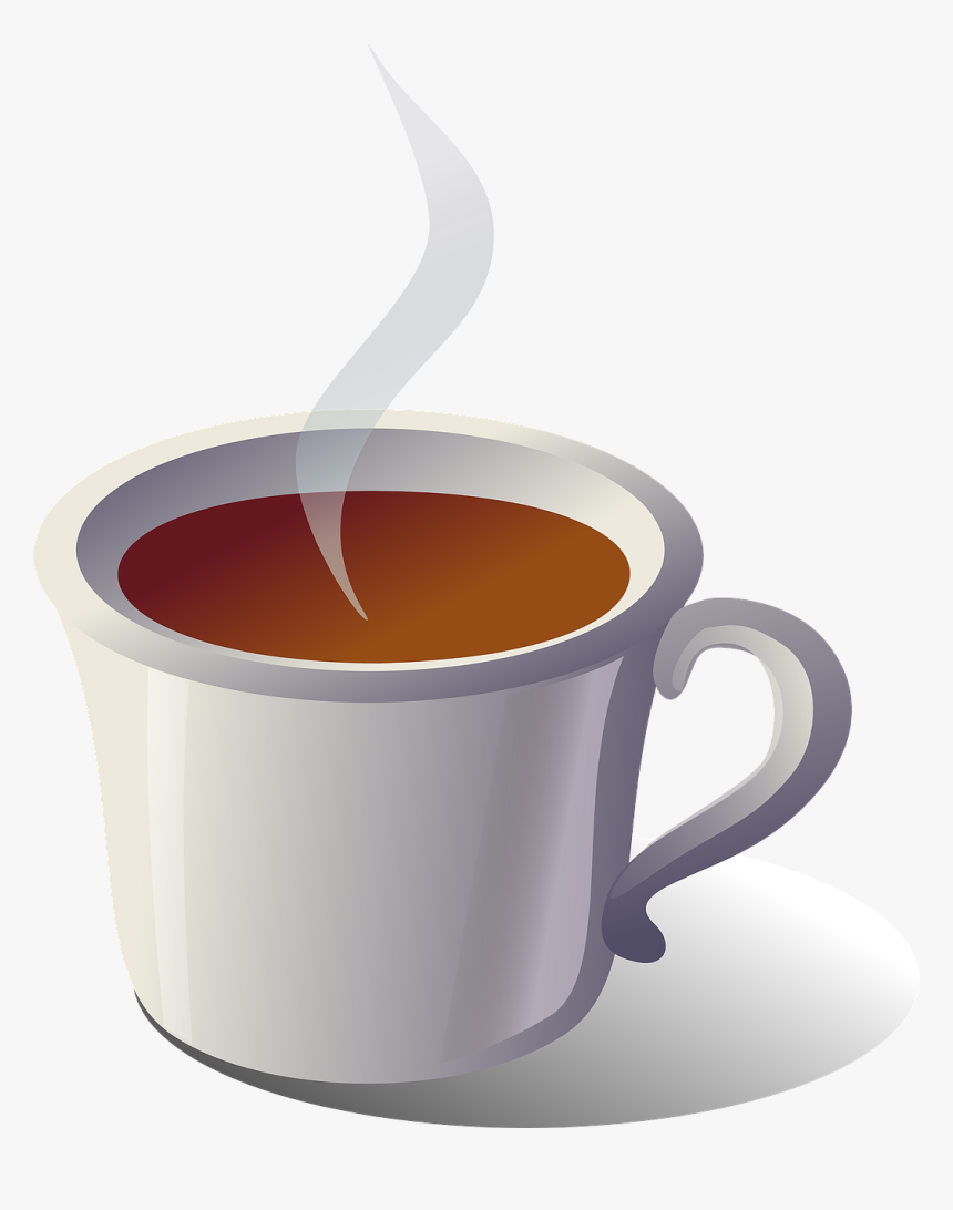 Vector Graphic Coffee Hot Drinking Tea - Coffee Hot Tea Clipart, HD Png Download