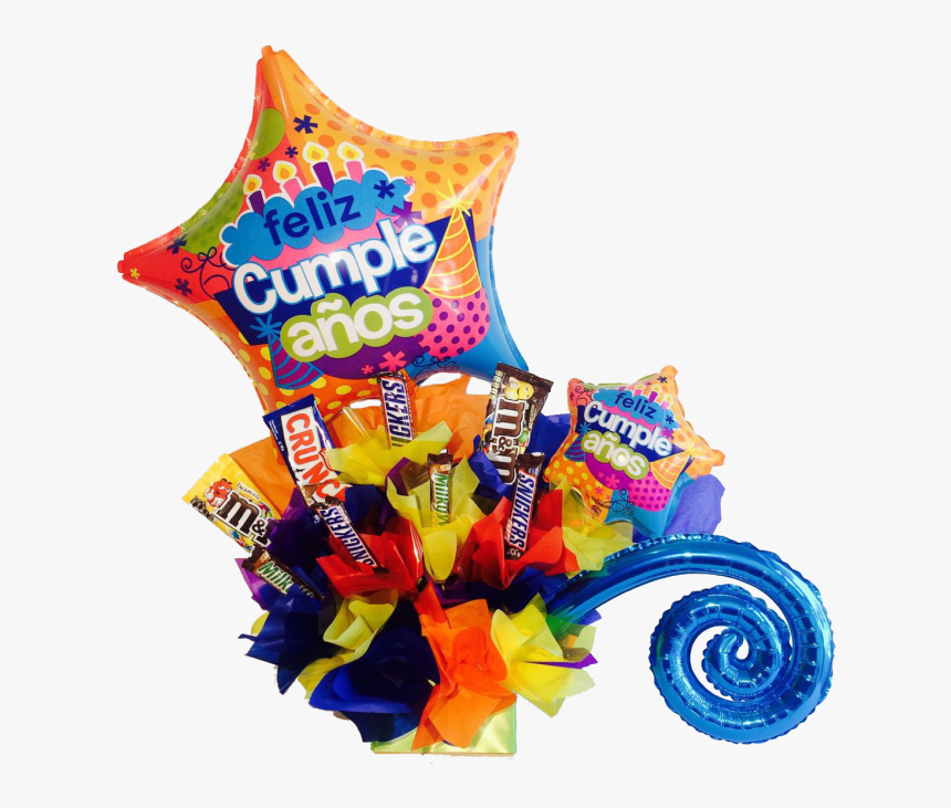 Arreglo Cumpleaños Estrella Envío Monterrey ^95cms - Globos Con Helio Png, Transparent Png