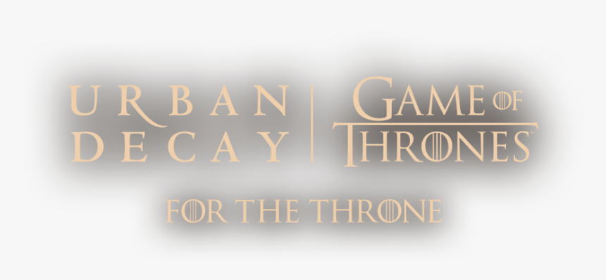 Urban Decay X Game Of Thrones Logo, HD Png Download
