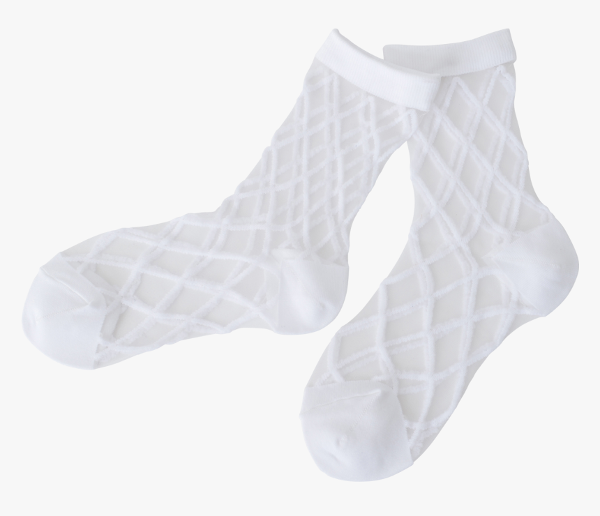 East End Highlanders Sheer Kid S Crew Socks In Off-white - Sock, HD Png Download