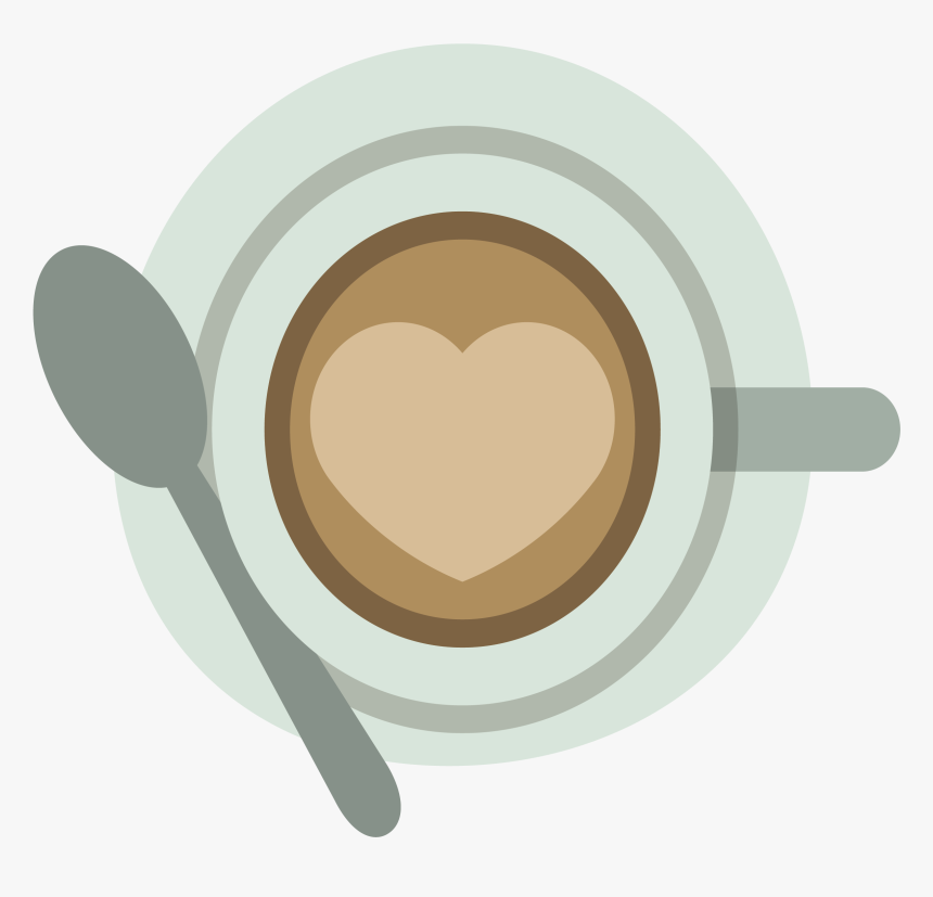 Coffee Cup Cafe Drawing - Circle, HD Png Download