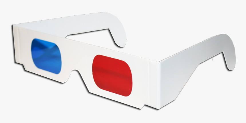 3d Blue And Red Glasses, HD Png Download