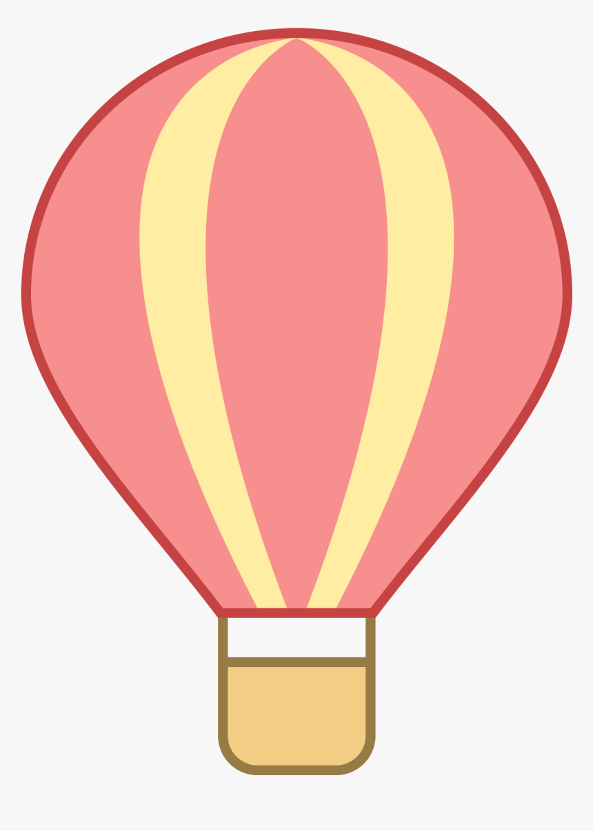Picture Transparent Library Baloon Vector Globos - Hot Air Balloon Vector Free Download, HD Png Download