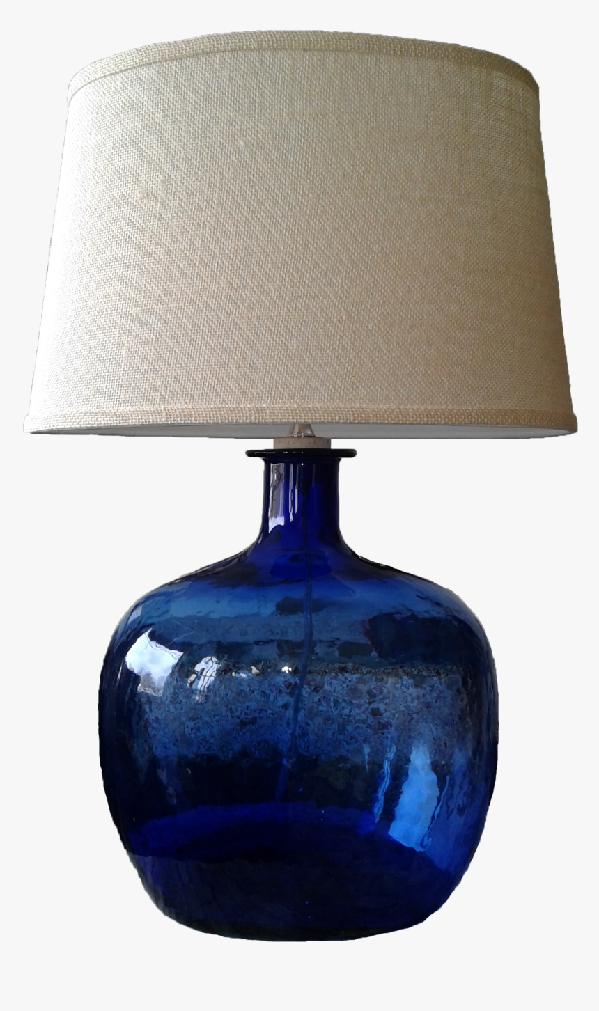 Png Black And White Download Lamp Transparent Blue - Lampshade, Png Download