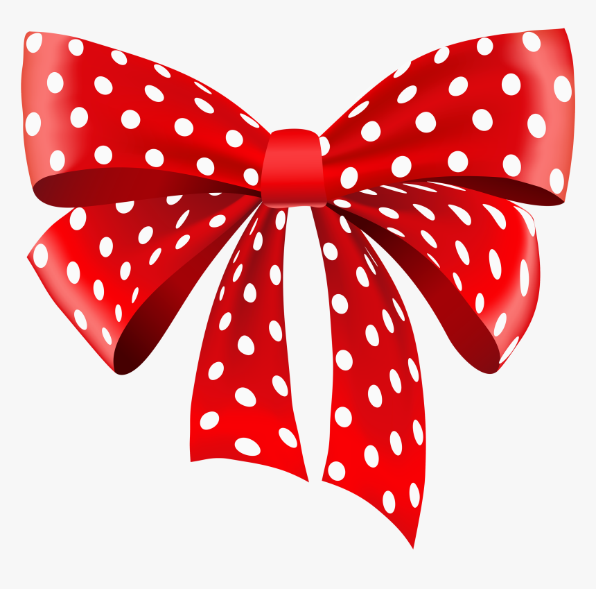 Red Dotted Ribbon Png Clipart - Clown Hair With A Hat, Transparent Png