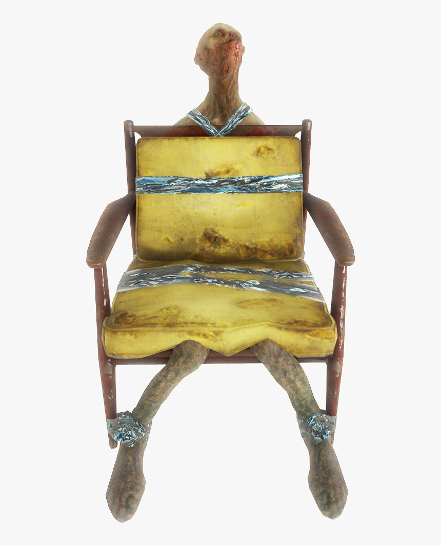 Transparent King On Throne Clipart - Feral Ghoul Chair Fallout 4, HD Png Download