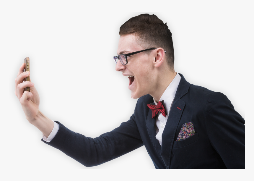 People Hand Iphone - People See Phone Png, Transparent Png