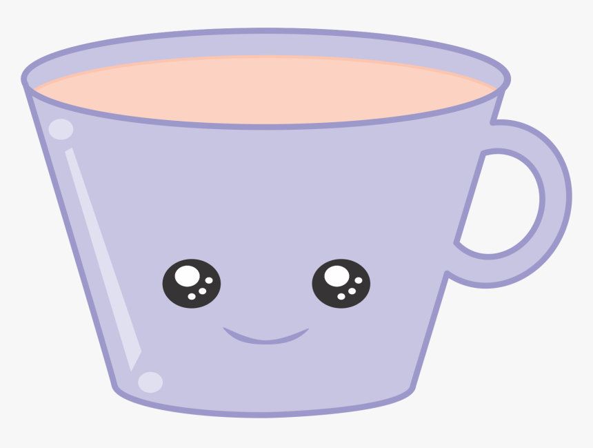 Transparent Kawaii Food Png Cartoon Tea Cup Cup Png, Png Download