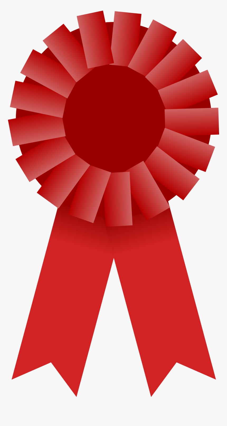 Clipart - Award Ribbon Clipart Red, HD Png Download