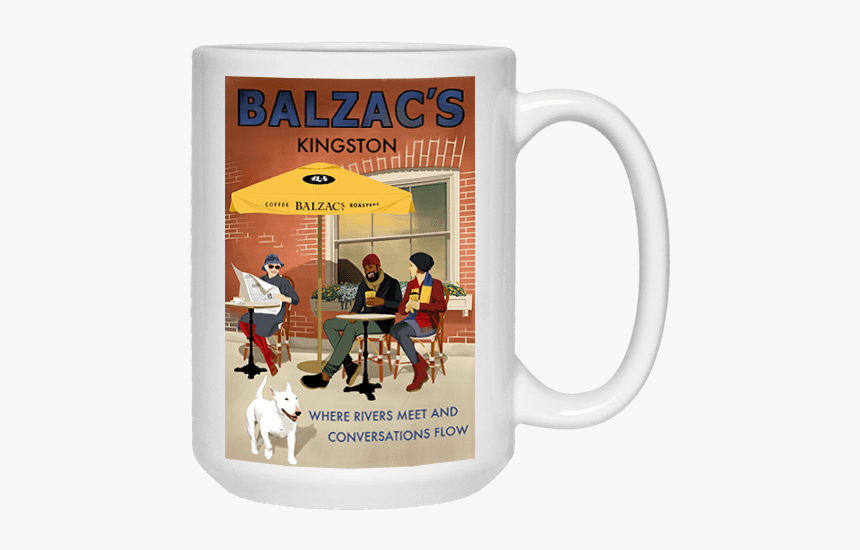Ceramic Coffee Mug 15oz Kingston - Coffee Cup, HD Png Download