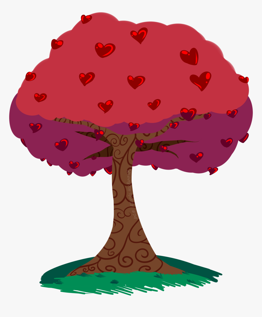 Heart Fruit Tree - Illustration, HD Png Download