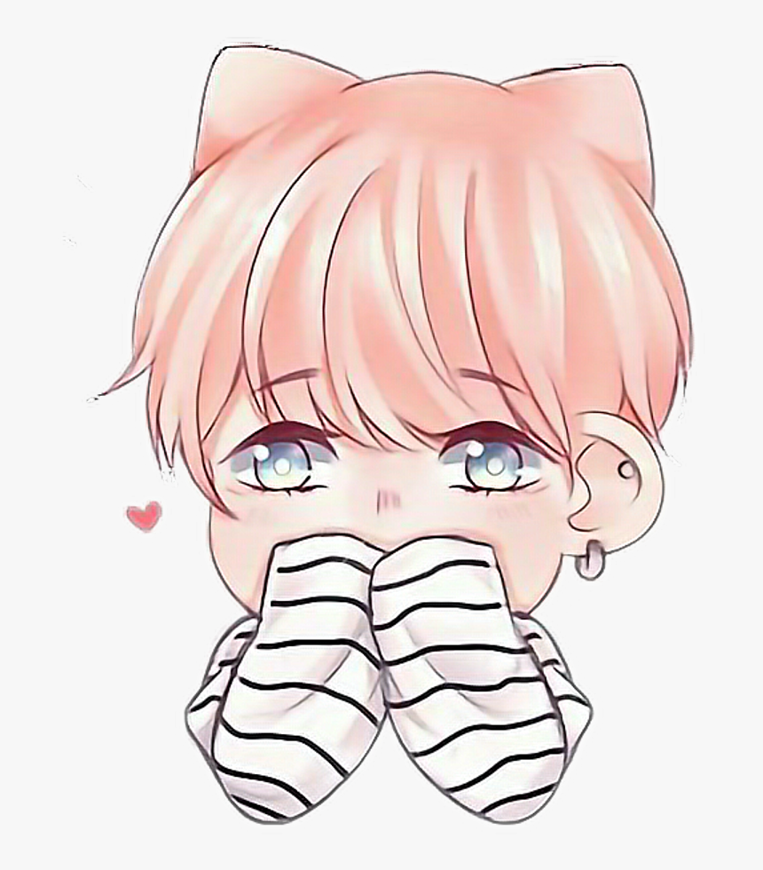 Bts Chimchim Cute Cuteboy Pink Rosa Btschimchim Jimin - Картинки Бтс Для Срисовки, HD Png Download