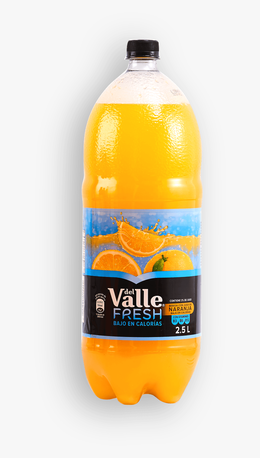 Jugo De Naranja Del Valle Fresh - Orange Soft Drink, HD Png Download
