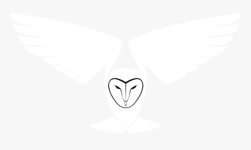 Barn Owl Outdoor - Honda Wing Logo White, HD Png Download