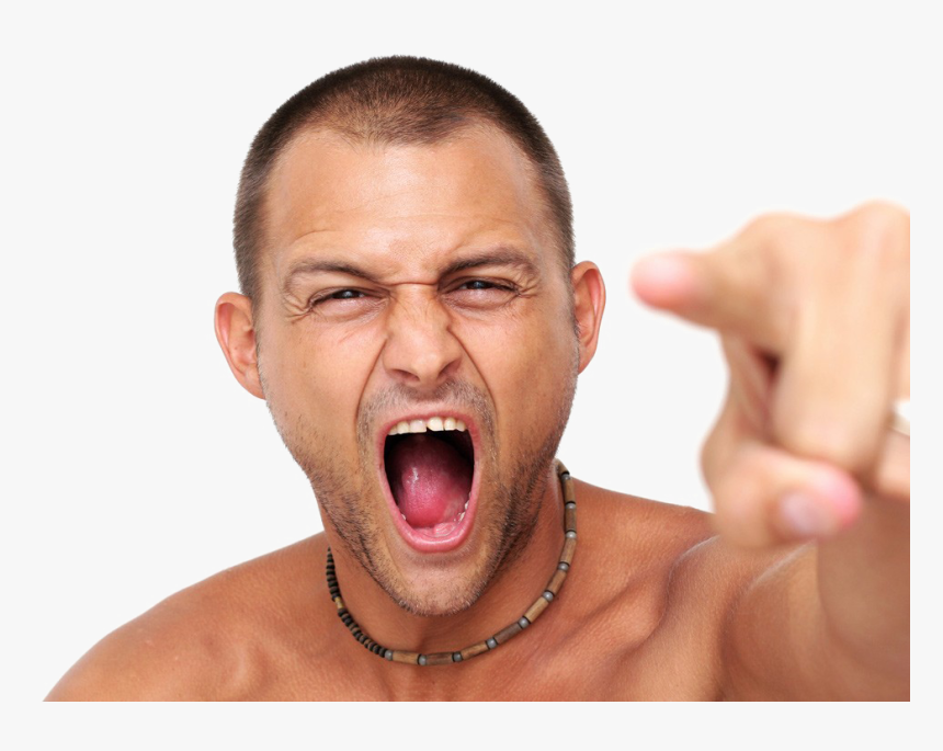 Angry Person Png, Transparent Png