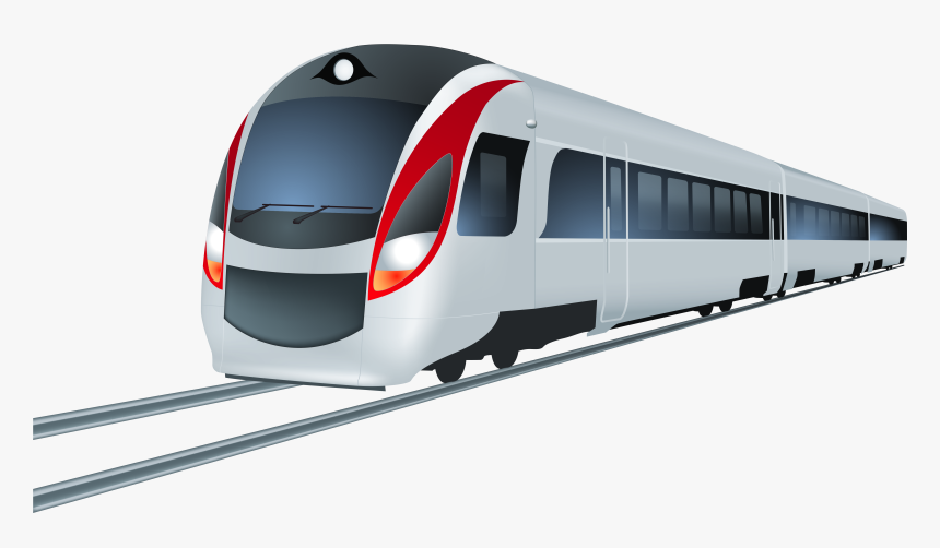 Train Rail Transport Tram Clip Art - Train Clipart Png, Transparent Png