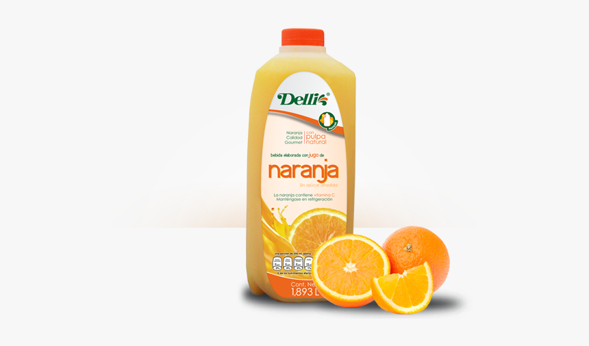 Bebida Con Jugo De Naranja - Presentacion Jugos De Naranja, HD Png Download