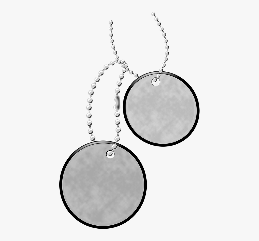 Dog Tag, Uk, Soldier, Britain, War, Dog, Id, Kingdom - Locket, HD Png Download